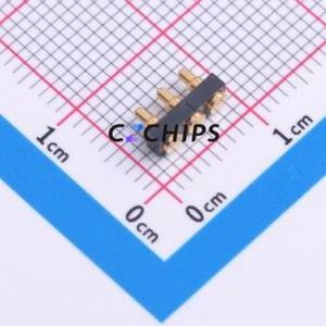 YZ00515045R-03025-01 Pogo Pin Connector Connector ( Type: Pogo Pin )( Total PIN Count: 3P )( Pitch: 2.5mm ) - Product Image 2