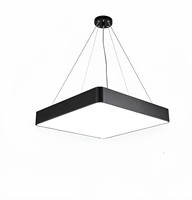 Plafonnier carré à montage en surface, lampe suspendue, lustre, panneau lumineux à LED SMD avec contrôle intelligent Tuya Zigbee