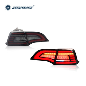 Nuevas luces traseras LED para Tesla Model 3 Model <span class=keywords><strong>Y</strong></span> 2019-2021 Modificado Plug and Play Señal de funcionamiento Luces de freno de parada trasera - Product Image 5