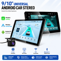 Autoradio double DIN Android T100 d'usine KZS OEM, écran tactile 2 DIN, radio GPS, navigation, CarPlay sans fil, Android Auto