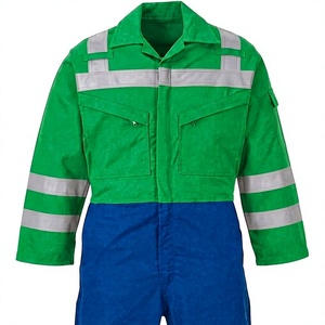 High Quality Flame Retardant Coverall Respirator Pack Heat Resistant 100-150C Level D Protection Work Uniform for Male Female - Product Image 4