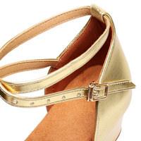 Filles Style Classique Talon Plat Chaussures De Danse Confortable Salsa Latine Pratique Satin Doublure PU Semelle Intérieure Enfants Mode Enfants Enfants