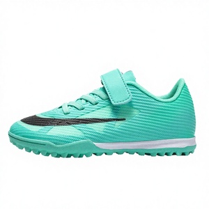 Chaussures de football et de futsal basses à lacets FG HG TF en cuir PU confortables et respirantes en mesh pour le sport d'équipe printemps unisexe - Product Image 3