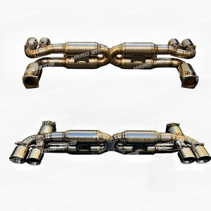 Sistema de escape catback de válvula electrónica de rendimiento de acero inoxidable a <span class=keywords><strong>precio</strong></span> de fábrica para escape <span class=keywords><strong>Porsche</strong></span> 911 <span class=keywords><strong>991</strong></span> <span class=keywords><strong>991</strong></span>,2 <span class=keywords><strong>Turbo</strong></span> <span class=keywords><strong>S</strong></span> - Product Image 6