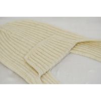 Bonnet d'hiver mongol avec protège-oreilles, couleur blanc bio, logo personnalisé, ajustable, unisexe