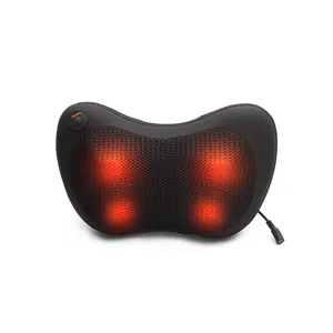 Manufactured Products Smart Shiatsu Vibrating Massage Pillow Of PU Material