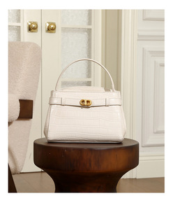 Productos al por Mayor, Bolsos de Mano de Cuero Genuino con Patrón de Cocodrilo de Alta Calidad para Mujer, Bolsos de Mano Elegantes y a la Moda - Product Image 2