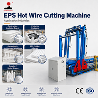Machine de découpe à fil chaud EPS, découpeuse de contour automatique CNC pour la construction, l'emballage et la décoration, traitement de l'EPS