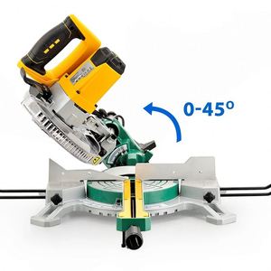 8/12Inch 2000w Stand Industrial Induction Motor Sliding Miter <b>Saw</b> Woodworking Bench Top <b>Power</b> <b>Saws</b> for Cutting Wood Aluminium - Product Image 2