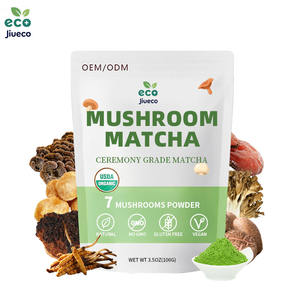 OEM/ODM Private Label Wholesale Mushroom Matcha Ceremonial <b>Powder</b> Food Grade Leaf Vegan Drum Vacuum Packed Phytosterols Bottle - Product Image 2