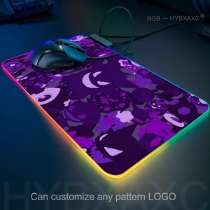 Alfombrilla <span class=keywords><strong>de</strong></span> Ratón Gamer RGB Morada con Diseño <span class=keywords><strong>de</strong></span> Pokémon, Grande, XXL, Alfombrillas <span class=keywords><strong>de</strong></span> Ratón G-gengar, Alfombra Kawaii, Derivados <span class=keywords><strong>de</strong></span> Anime - Product Image 2