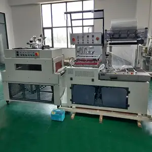 Low noise sleeve shrink production packaging /carbon box pp film wrapper sealer packaging machinery