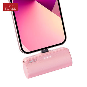 Batería Externa Portátil Rosa para Mujer, Mini Cargador Compacto con Caja de Empaque, Utiliza Celdas de Batería de Litio 21700 de Primera Calidad - Product Image 1