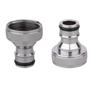 <span class=keywords><strong>2</strong></span> cách ống nước Hose tap vườn nhựa hỗ trợ linh hoạt Splitter chủ đề kim loại ống kết nối - Product Image 5