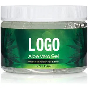 ODM Pure Aloe Vera Gel Factory Price Skincare Best Bulk Natural Moisturizing Soothing Organic Aloe Vera Gel With 100% Pure Aloe