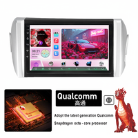 Autoradio Jiawell pour Innova 2015-2018 avec écran partagé, stéréo, prise USB, prise en charge Carplay et Android Auto, WiFi intégré, Bluetooth, DSP, 4G