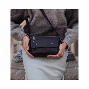 Mujeres señoras Crossbody cuero largo teléfono cartera hombro Crossbody bolso de mano con correa desmontable - Product Image 1