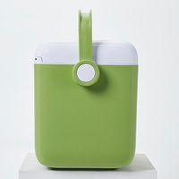 Ensemble cadeau de glacière portable de 6 L pour le camping en plein air, glacière isotherme pour pique-nique, voyage en voiture, petite capacité, boîte thermique de qualité alimentaire