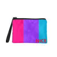 Pochette à monnaie en toile de polyester personnalisée Androgyne Gay Rainbow pour une utilisation quotidienne pratique, les voyages et les objets de collection à thème culturel
