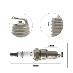 Bougie d'allumage F7TC pour Honda GX120 GX160 GX200 GX240 GX270 GX340 GX390 Générateur Tondeuse à gazon Pièces de tracteur - Product Image 6