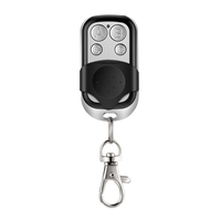 Control Remoto Inalámbrico Universal de 433MHz, Control Remoto de Clonación de 4 Botones para Puerta de Garaje Eléctrica