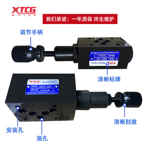 Vanne de réduction de pression empilable série XTCG MBRV en fonte pour fluides huileux, installation empilée - Product Image 3