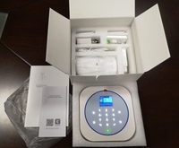 Tuya Smart Life Système d'alarme de sécurité sans fil WiFi GSM Système d'alarme domestique antivol sans fil antivol