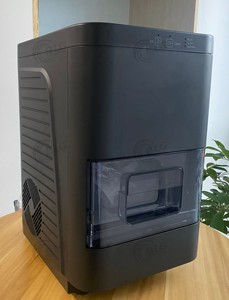 Blg Máy tính để bàn nhỏ gọn Máy làm đá bóng rõ ràng Máy làm đá hình cầu bền và làm mát nhanh cho các quán bar - Product Image 3