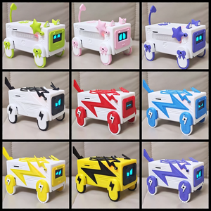 Chien robot intelligent XiaoZhi AI, <span class=keywords><strong>commande</strong></span> vocale, expressions dynamiques, jouet éducatif pour enfants - Product Image 2