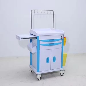 عربة تخدير قابلة للتخصيص مع طبقات قابلة للتعديل وملحقات اختيارية - Product Image 2