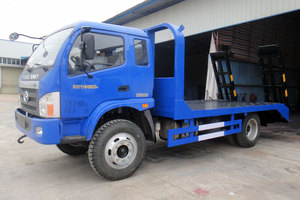 Nouveau camion <span class=keywords><strong>de</strong></span> <span class=keywords><strong>remorquage</strong></span> à plateau plat diesel manuel <span class=keywords><strong>de</strong></span> 10 tonnes, Euro 4, couleur <span class=keywords><strong>de</strong></span> carrosserie personnalisée, chantiers <span class=keywords><strong>de</strong></span> construction, atelier automobile - Product Image 4