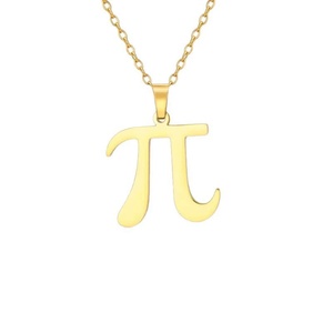 Collier Symbole Pi YK 3.14, Lettre de l'Alphabet Grec, Bijou Mathématique Pi, Cadeau pour la Journée Pi - Product Image 4
