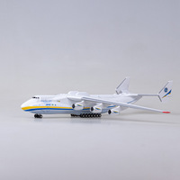 Modèle d'avion en résine Antonov An-225 à l'échelle 1:200, 42 cm, assemblé, décoration de bureau, objet de collection