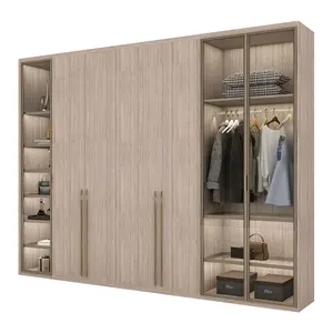 Suofeiya Customized Wardrobe Clothes Cuboard Wardrobe Bedroom Furniture Design Made In China