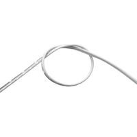 2468 fil flammé blanc cordon d'alimentation à deux conducteurs 28 18awg flammé Double câblage électronique parallèle vêtements armoire lampe fil