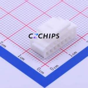 A2008H-2x8P Housing (Wire-to-Board / Wire-to-Wire) P=2mm Connector ( Jack Structure: 2x8P )( Pitch: 2mm )( Row Spacing: 2mm ) - Product Image 1