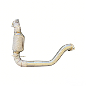 ท่อไอเสียแบบมีแคทคุณภาพสูงสำหรับ Mercedes Benz A35 CLA35 A250 CLA250 2.0T รุ่น Vortex - Product Image 1