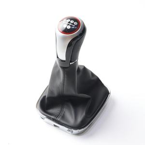 Poignée de levier de vitesse argentée à 5 vitesses pour VW POLO 2011-2017, accessoires de style automobile - Product Image 2