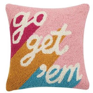 Hook Needlework Techniques <strong>Cushion</strong> Get Get Get <strong>Letter</strong> Hook Pillow Embroidery Decorative <strong>Cushion</strong> Soft Warm Hook Pillow - Product Image 1