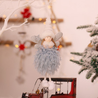 Nouveauté Décorations de Noël Créatives Poupée Ange Sac Ornements Pendentif Arbre de Noël