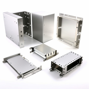 Fabrication sur mesure de tôles métalliques, châssis de serveur perforé en nid d'abeille avec revêtement en poudre, coque réseau, fabricant OEM ODM - Product Image 3