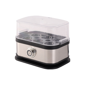 Stainless Steel Egg Cooker Mini Portable 1-6 Eggs <b>Electric</b> Boiled Egg <b>Steamer</b> Kitchen Breakfast Machine - Product Image 3