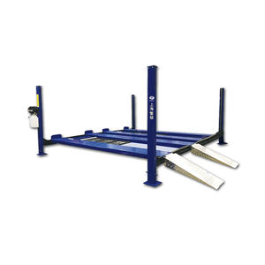 Elevador <span class=keywords><strong>de</strong></span> Estacionamiento <span class=keywords><strong>de</strong></span> Doble Ancho y 4 Postes para Garaje, <span class=keywords><strong>de</strong></span> Fácil Instalación, para 4 Autos, Elevador <span class=keywords><strong>de</strong></span> Estacionamiento <span class=keywords><strong>de</strong></span> 2 Niveles - Product Image 3