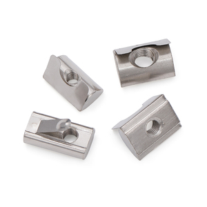 Tuerca de Resorte para Perfil de Aluminio GELISEN, Acero al Carbono Niquelado, Tipo 20/30/40/45, M3-M8, Antioxidante y Anticorrosión - Product Image 3