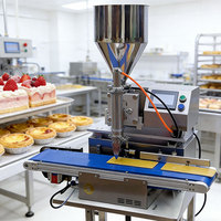Machine de remplissage quantitative automatique tout-en-un ZD200EA pour la garniture, le glaçage, le pointillage et le traçage des gâteaux, pâtisseries et équipements de boulangerie