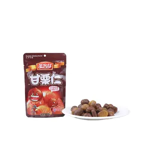 Chinese chestnut export Snack Packed Roasted Chestnuts wholesale peeled roasted chestnut nuts With High Click