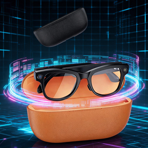 เกาะฮูมิ M02 อัลตร้า โรงงานผลิตโดยตรง สำหรับแว่นตาอัจฉริยะ เสียงคมชัด ใช้งานได้ทุก<span class=keywords><strong>วัน</strong></span> สวมใส่สบาย ทันสมัย ผู้ช่วย AI ระบบ GPS แสดงผลแบบเรียลไทม์ - Product Image 1