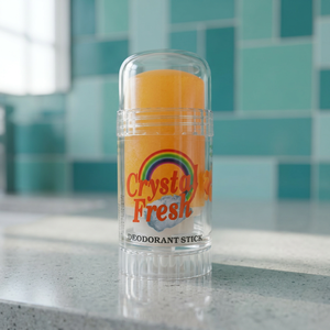 CRYSTAL FRESH, Barra Antitranspirante de Cúrcuma de 120g (TUN-T120), Certificación ISO9001 y OTOP, Unisex, Mejor Valorado, Precio Inmejorable - Product Image 1