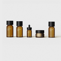 Ensemble de vaporisateurs à pompe en plastique pour cosmétiques, soins de la peau, sérum, lotion, huile essentielle, 30 ml, 50 g, 100/120/150 ml, vaporisateur à fine brume