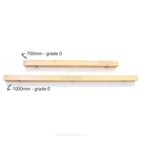 Bloc de mesure pour étrier de coulisse, Grade 0, 1000mm, GCr15, acier